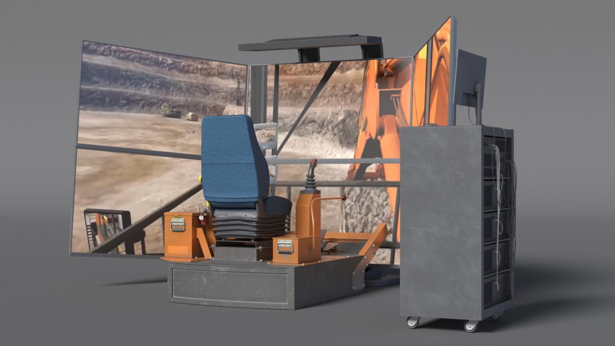 Training Simulator for Surface Mining 3D