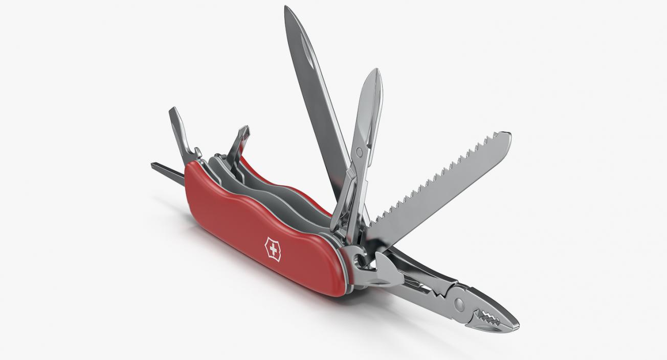 3D Swiss Army Classic Pen Knife model