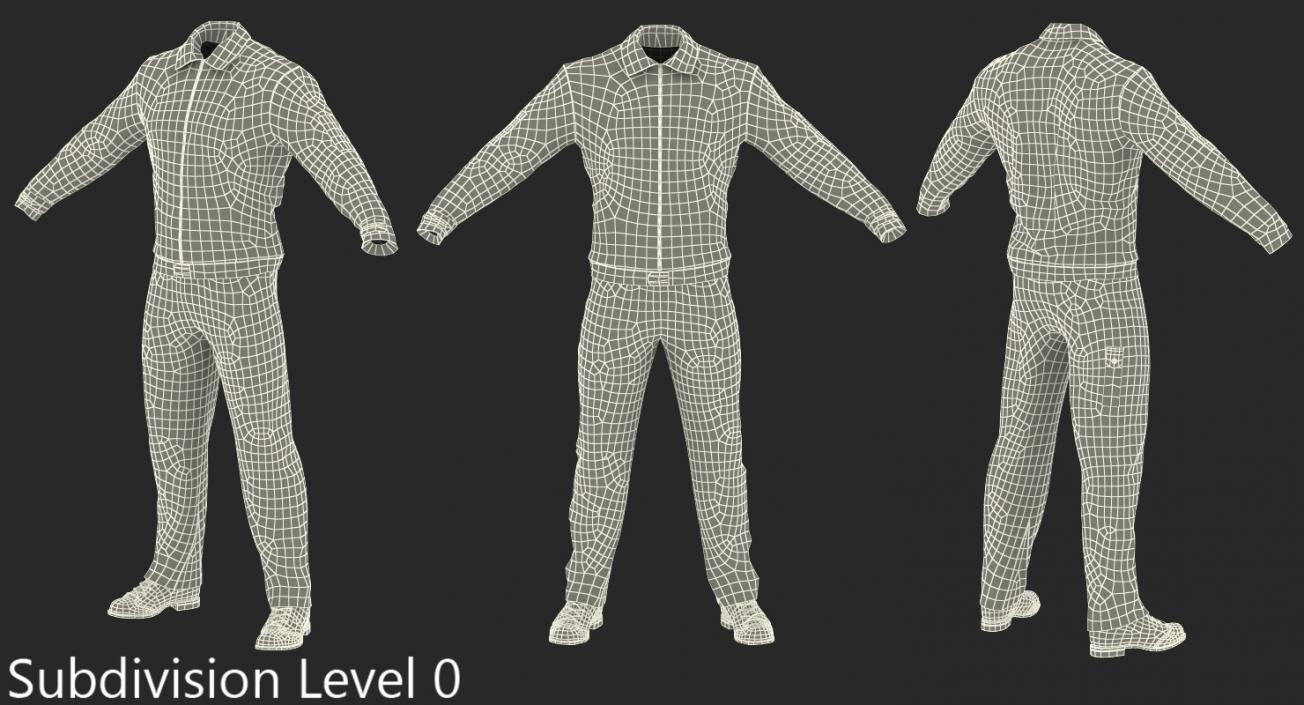 Pilot Flight Suit 3D