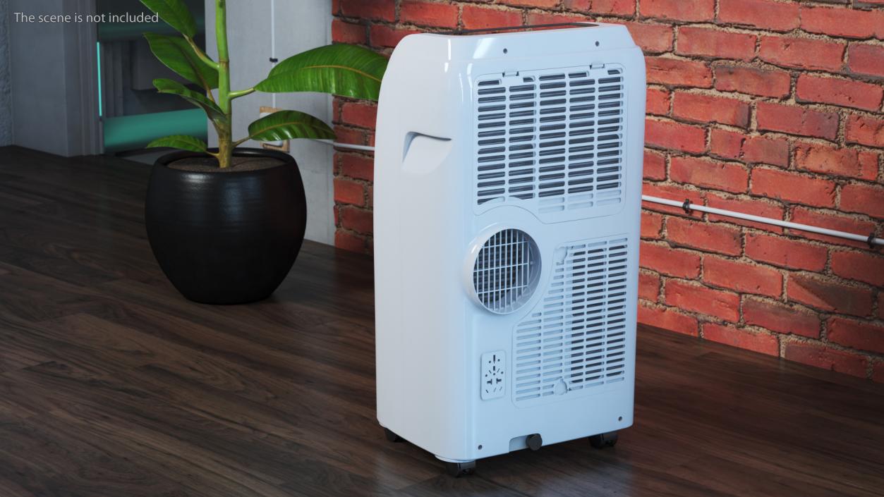 3D model Floor Portable Air Conditioner