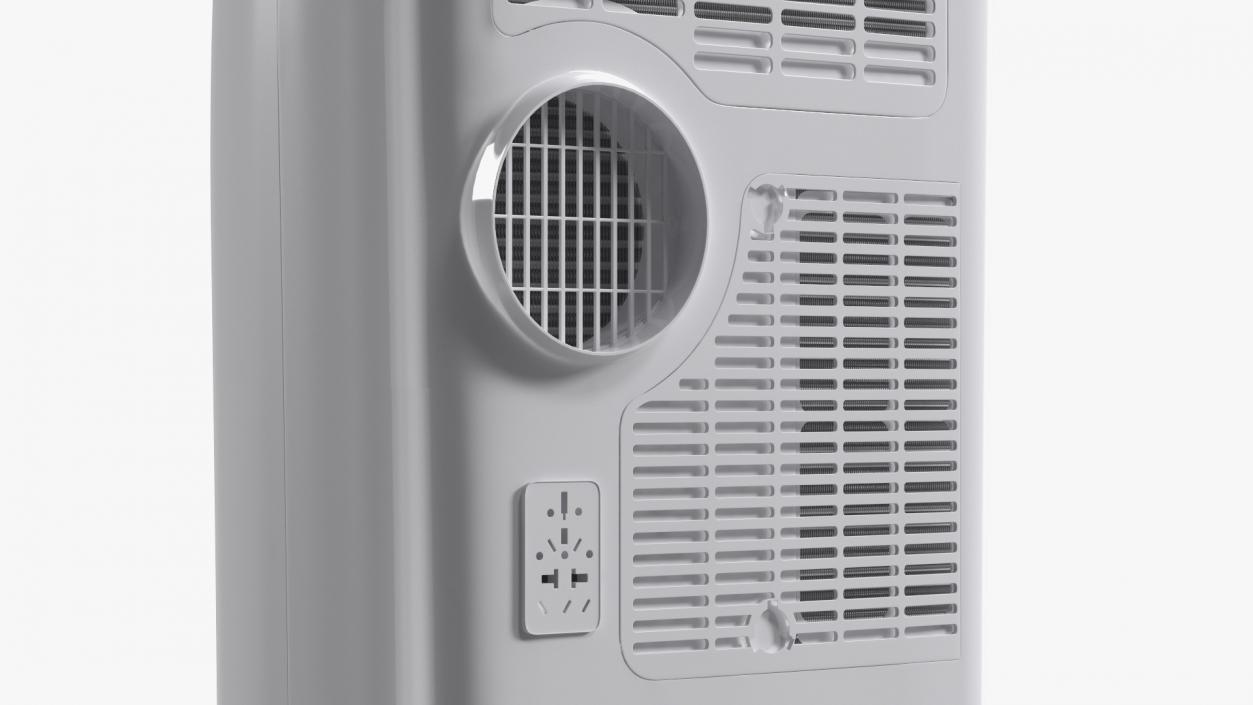 3D model Floor Portable Air Conditioner