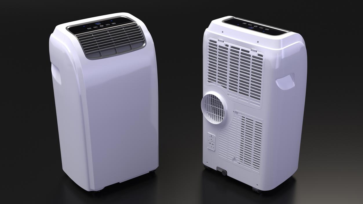 3D model Floor Portable Air Conditioner