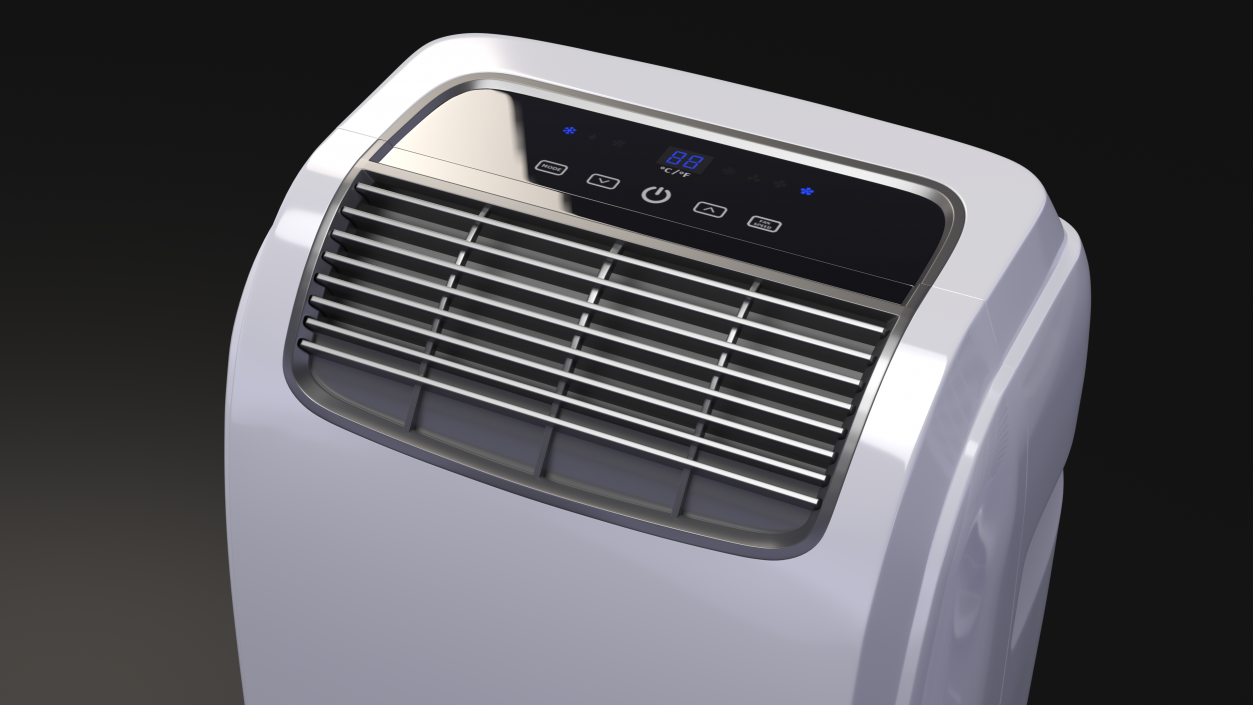 3D model Floor Portable Air Conditioner