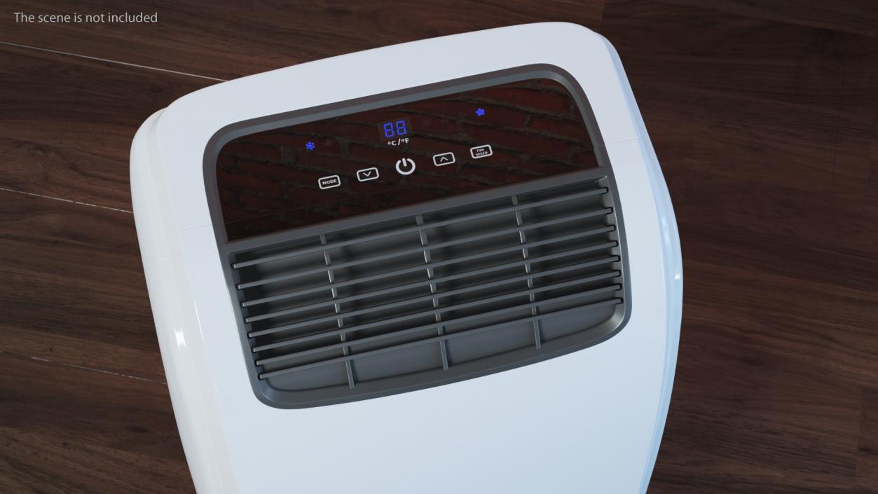 3D model Floor Portable Air Conditioner