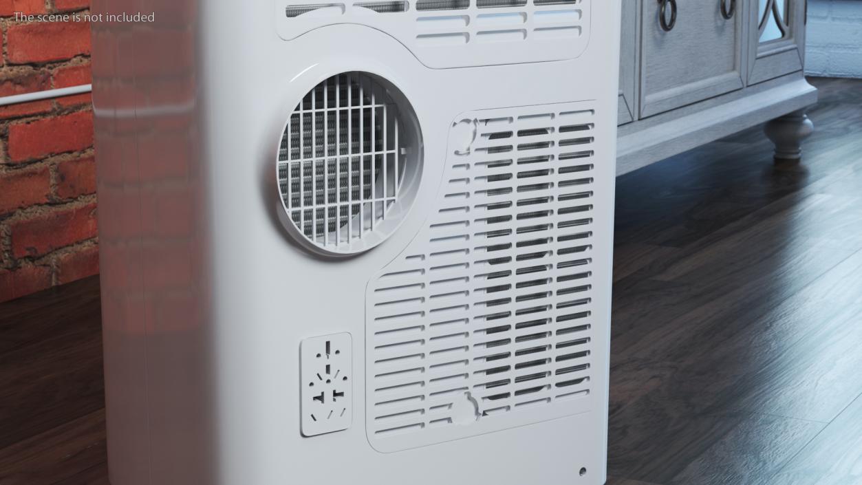 3D model Floor Portable Air Conditioner