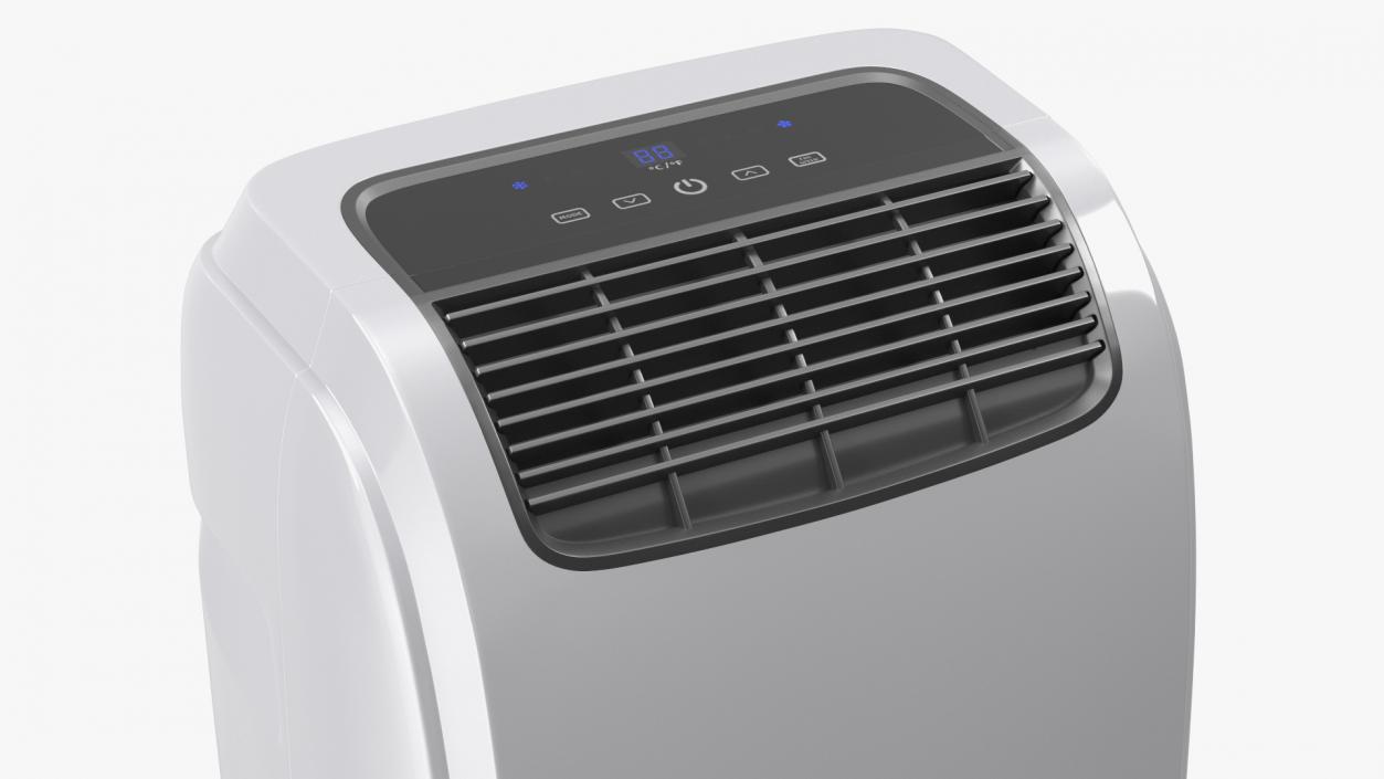 3D model Floor Portable Air Conditioner