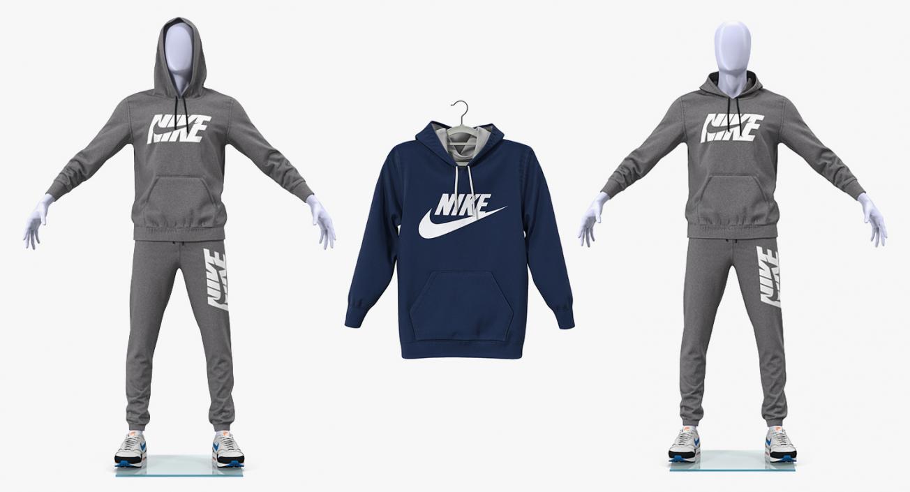 Nike Sportswear Suits Collection 3D