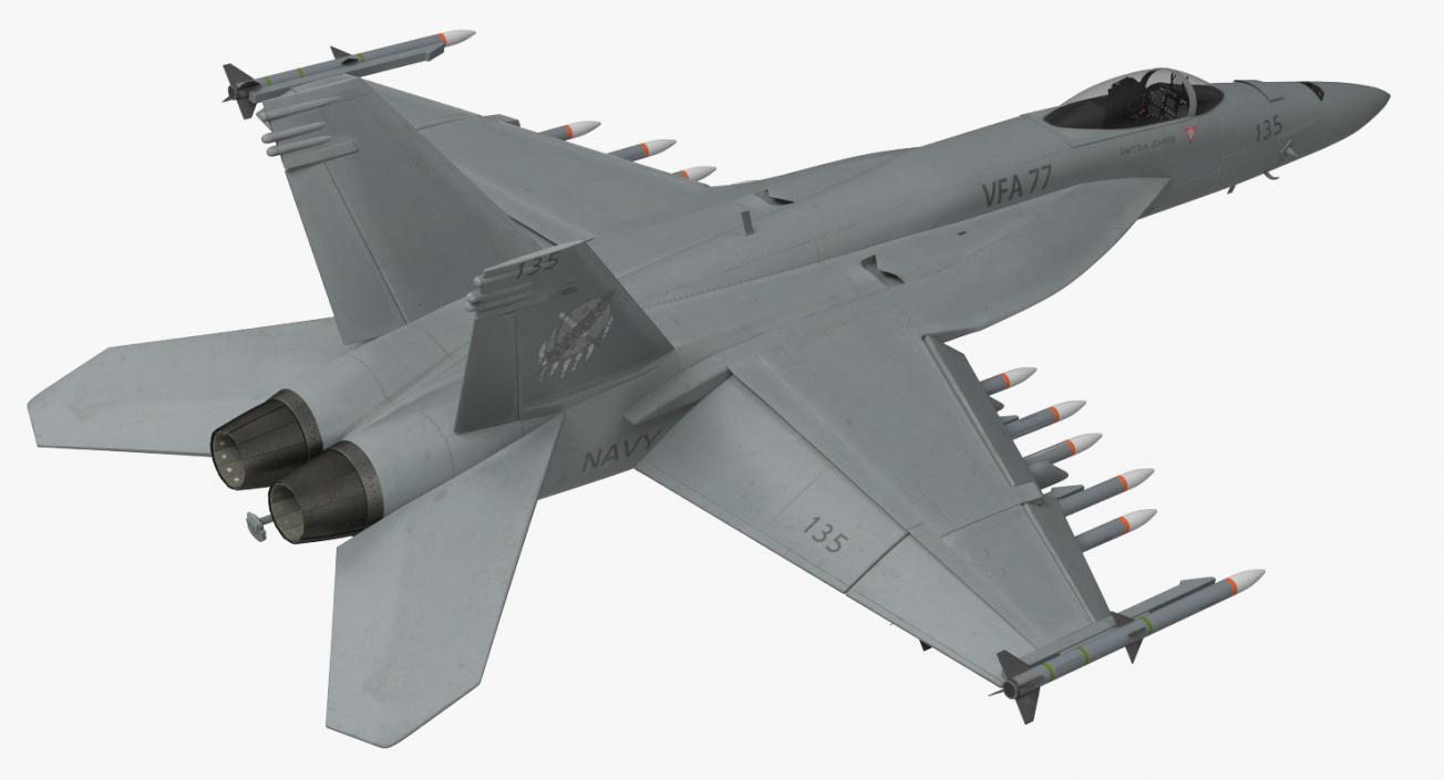 US Military Aircrafts Collection 2 3D model