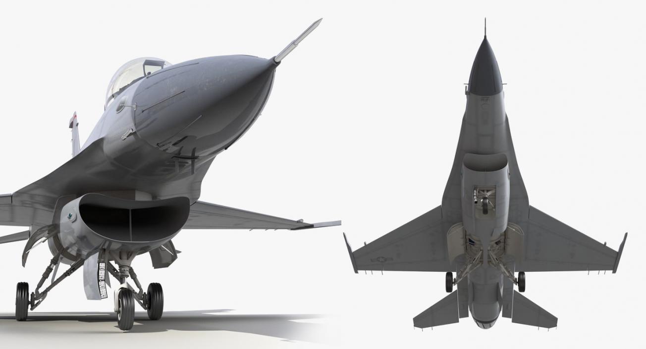 US Military Aircrafts Collection 2 3D model