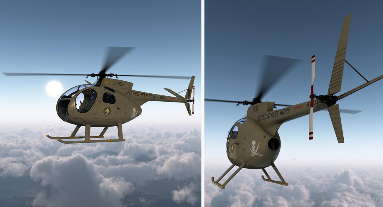 US Military Aircrafts Collection 2 3D model