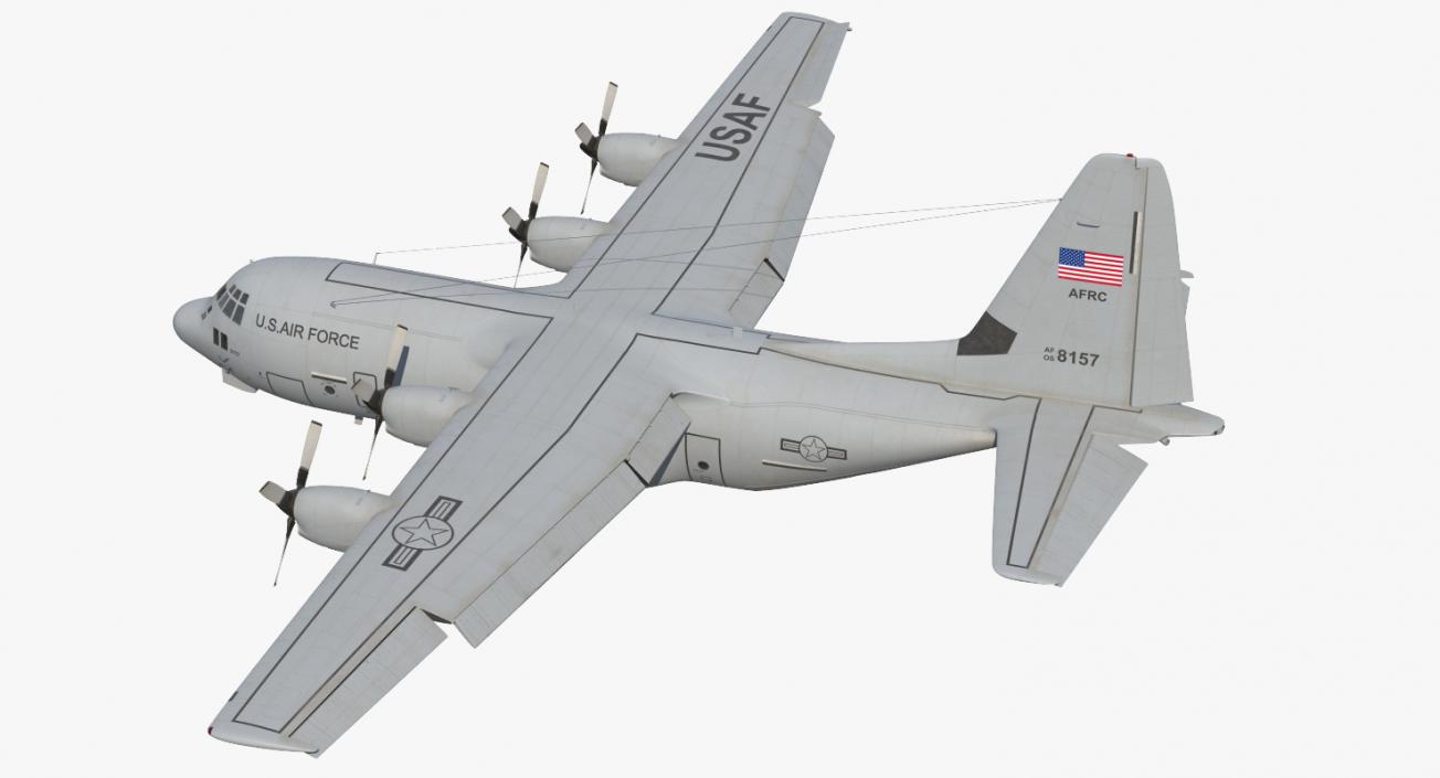 US Military Aircrafts Collection 2 3D model