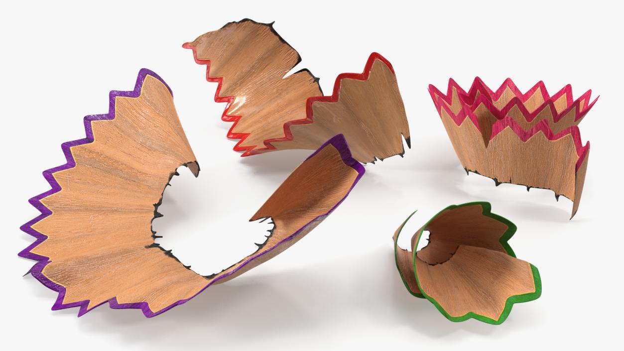 3D Pencil Shavings(1) model