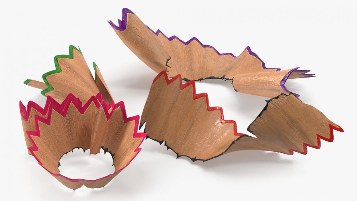 3D Pencil Shavings(1) model