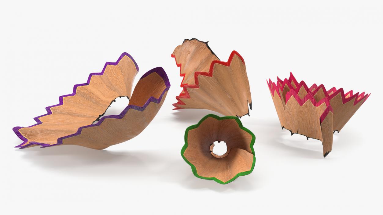 3D Pencil Shavings(1) model