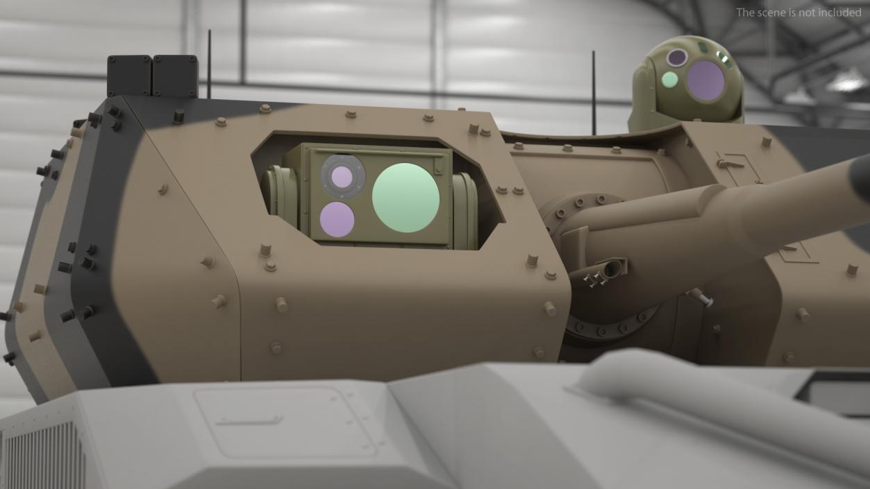 Tank Turret Camouflage 3D