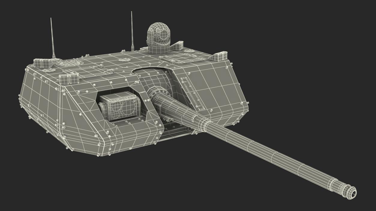 Tank Turret Camouflage 3D