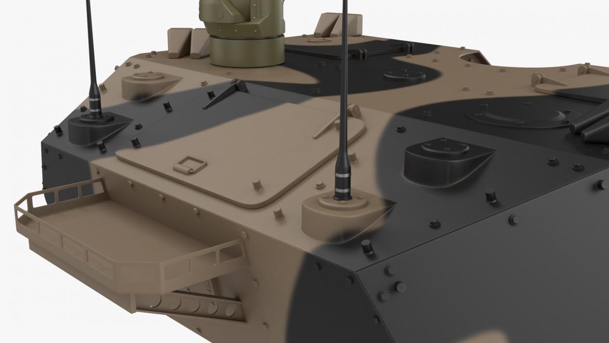 Tank Turret Camouflage 3D