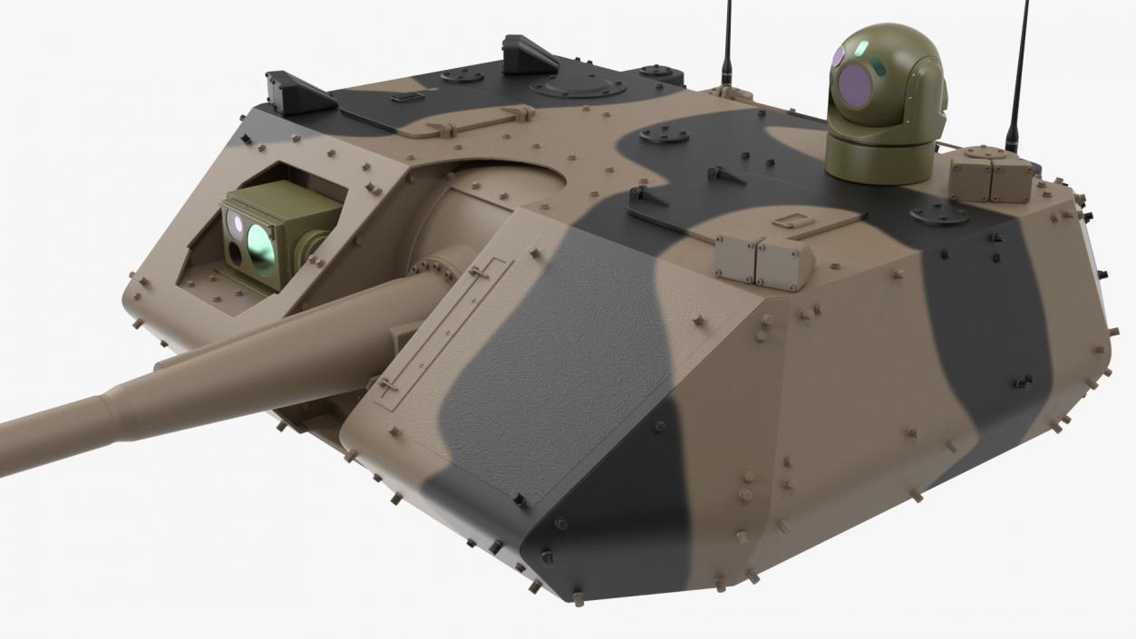 Tank Turret Camouflage 3D