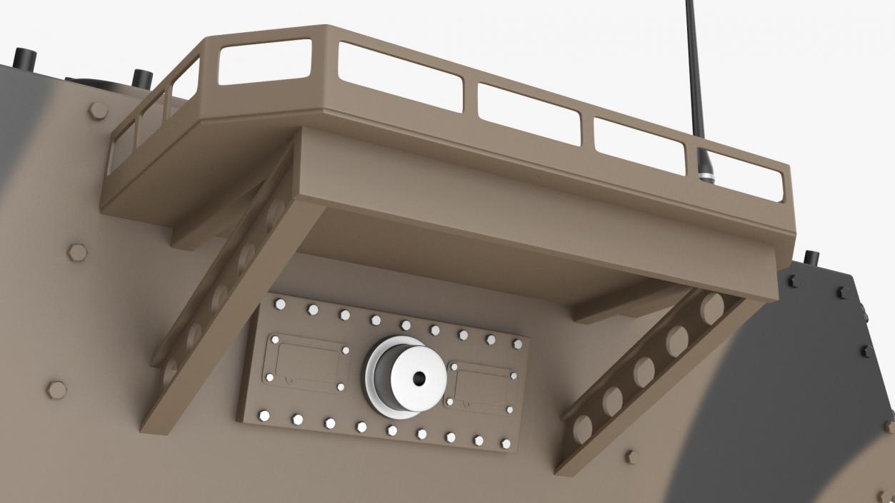 Tank Turret Camouflage 3D