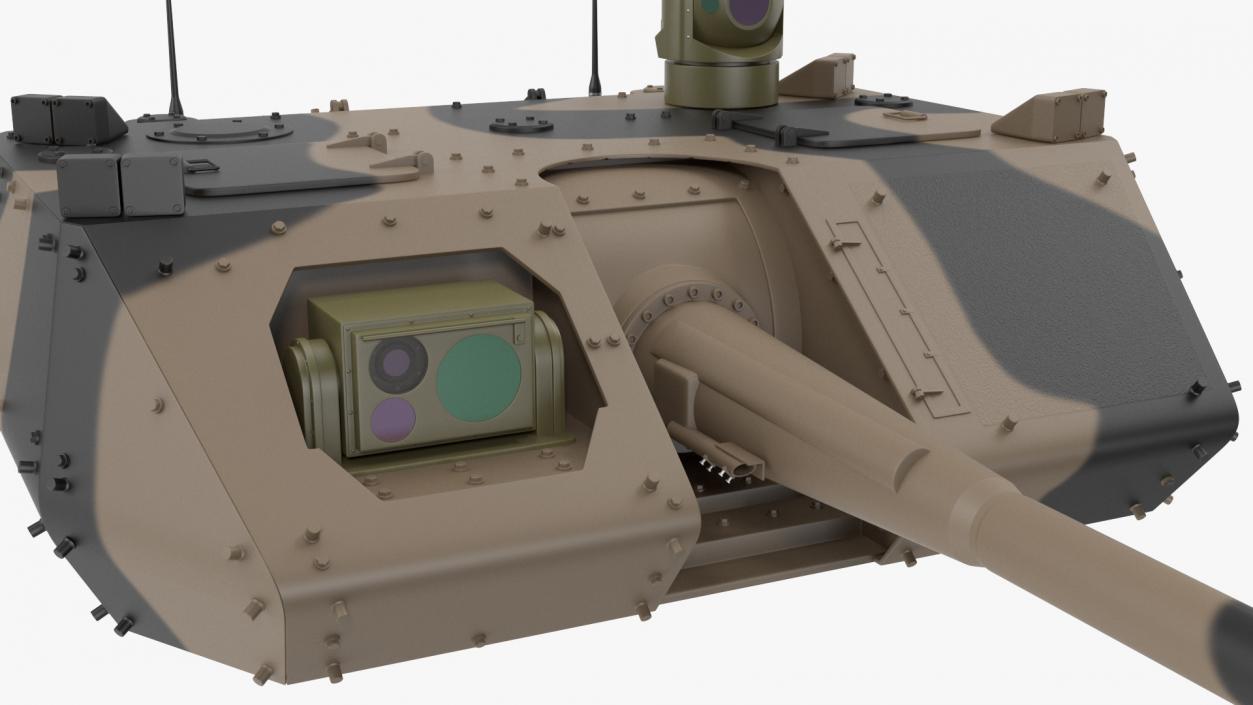 Tank Turret Camouflage 3D