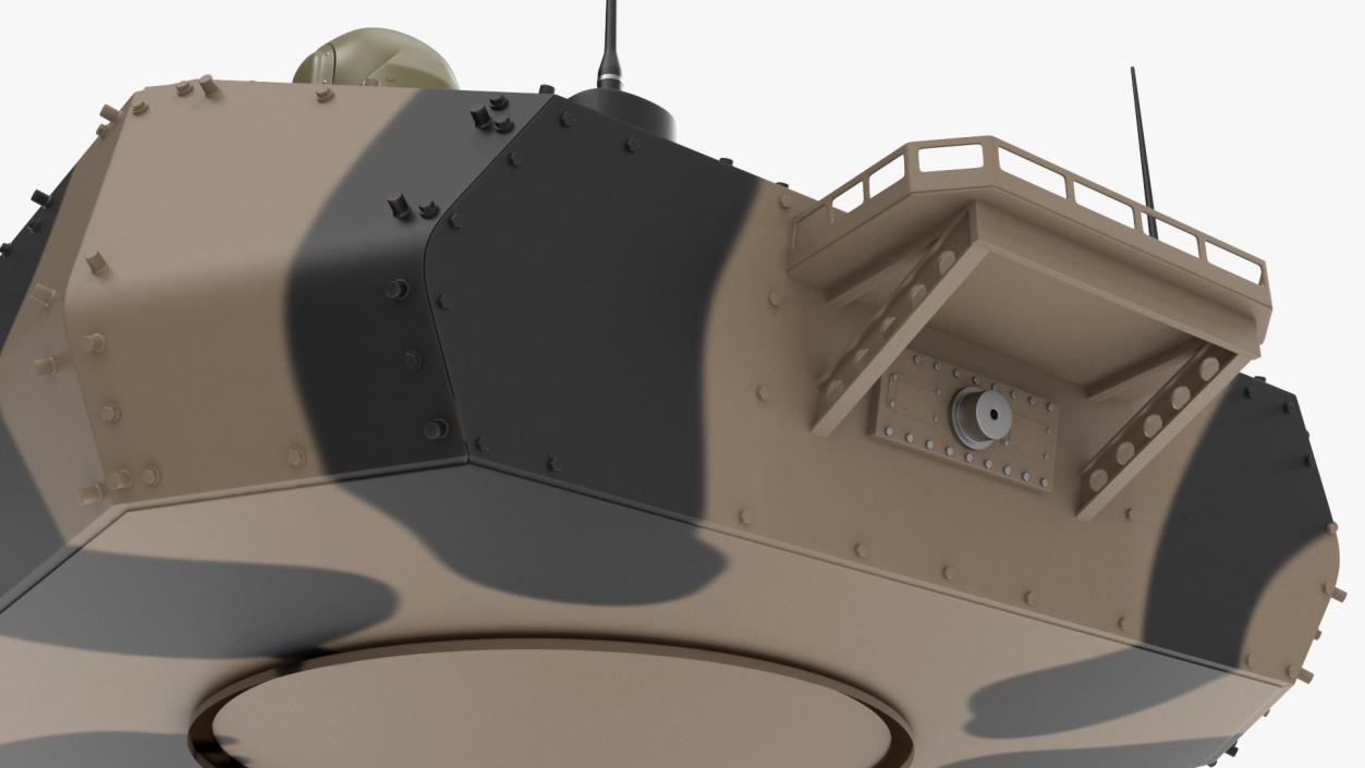 Tank Turret Camouflage 3D