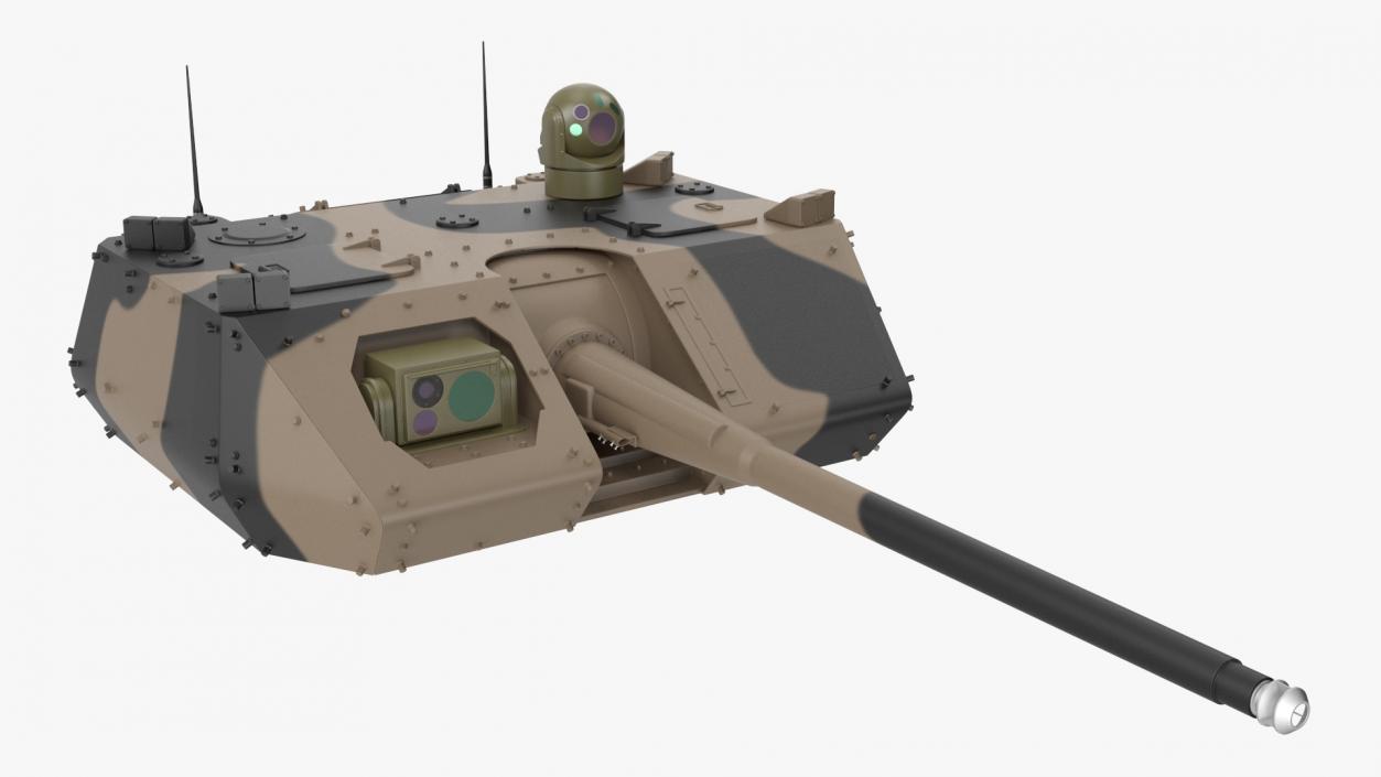 Tank Turret Camouflage 3D