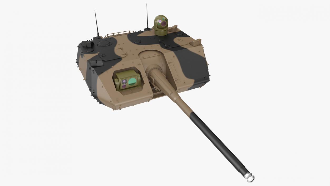 Tank Turret Camouflage 3D