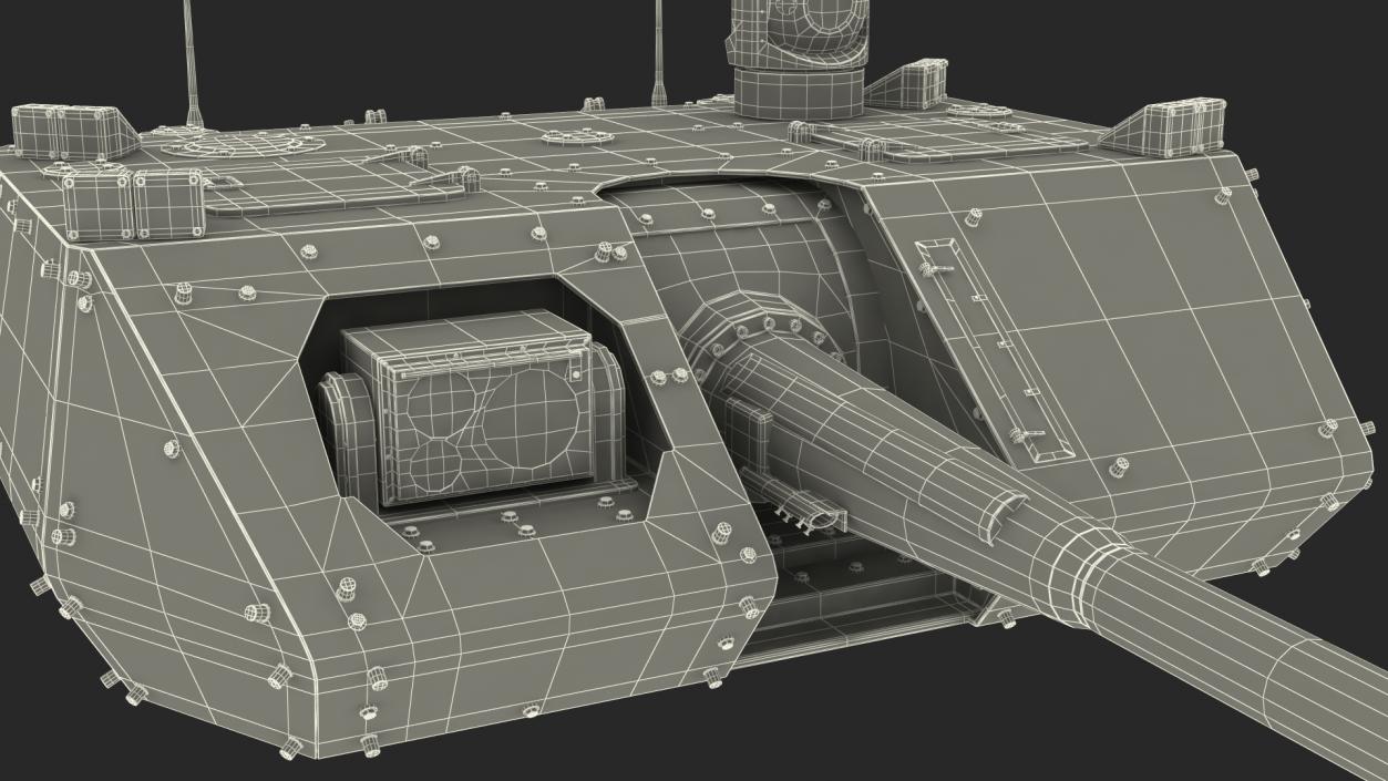 Tank Turret Camouflage 3D