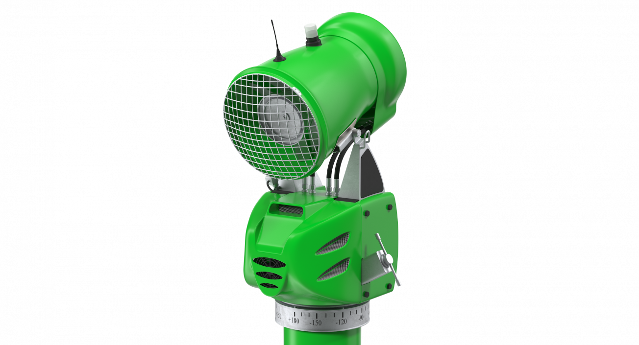 Green Snow Gun 3D model