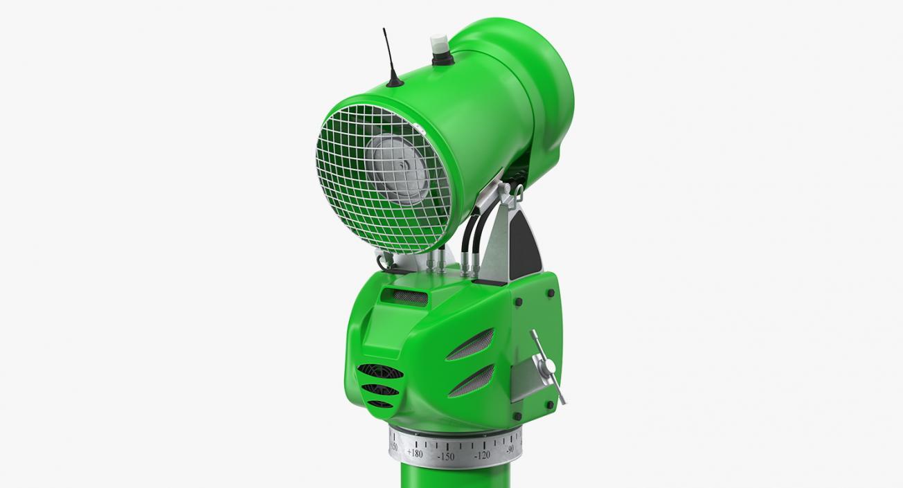 Green Snow Gun 3D model