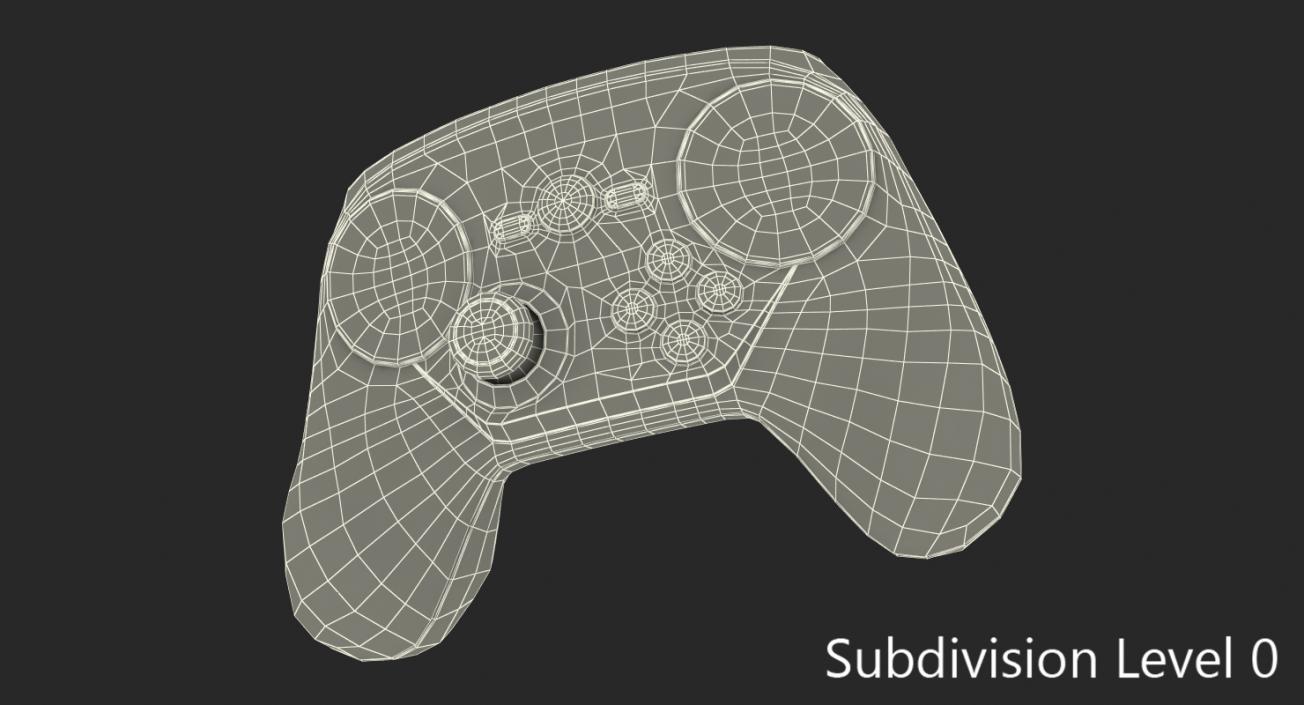 3D Steam Game Controller