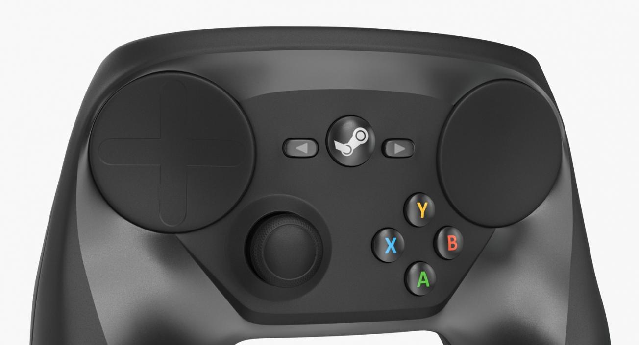 3D Steam Game Controller