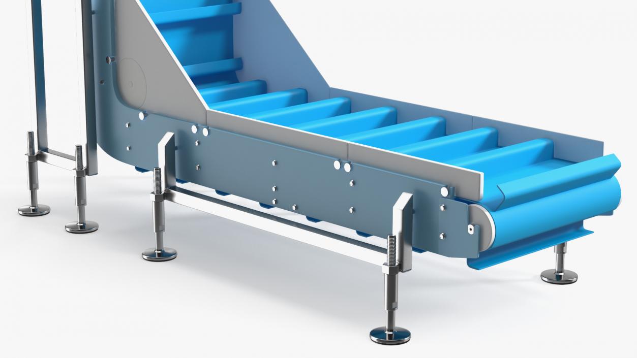 Vertical Conveyor Rigged 3D model