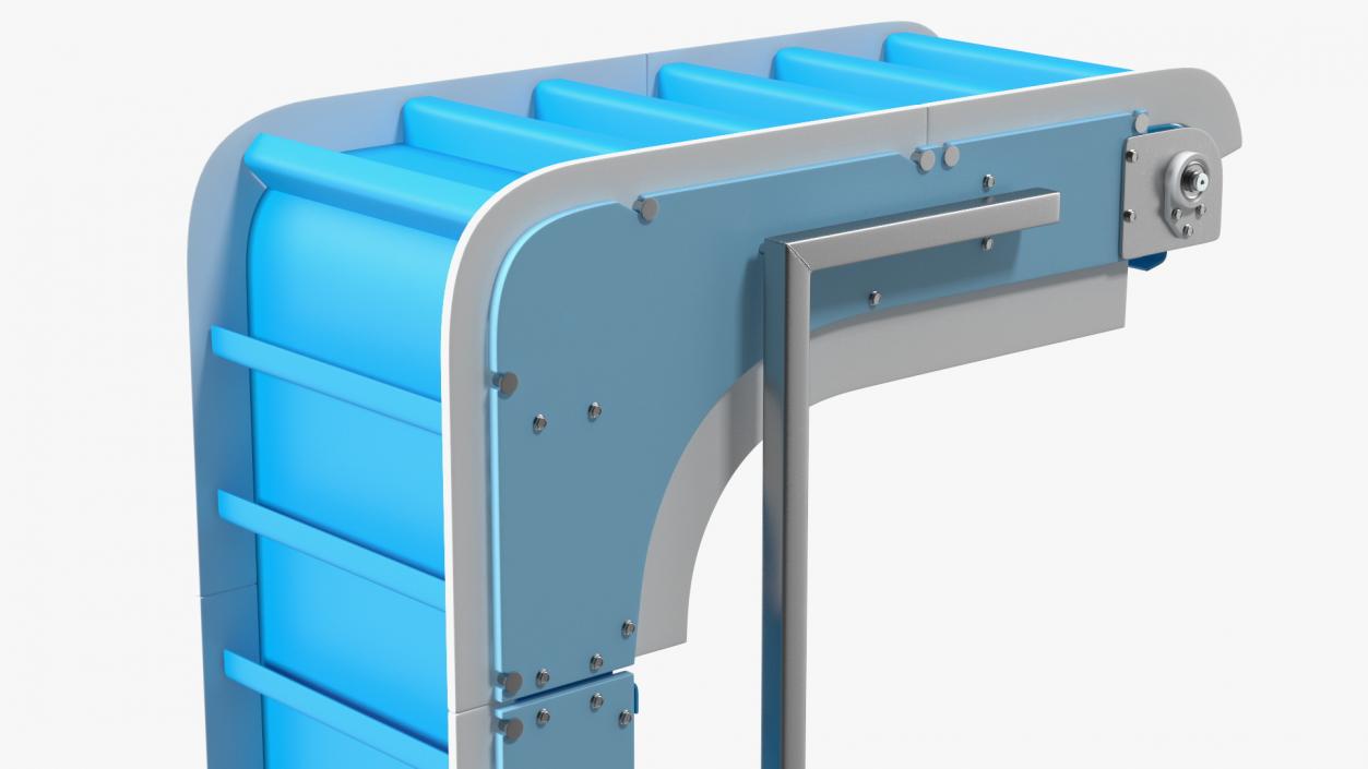 Vertical Conveyor Rigged 3D model