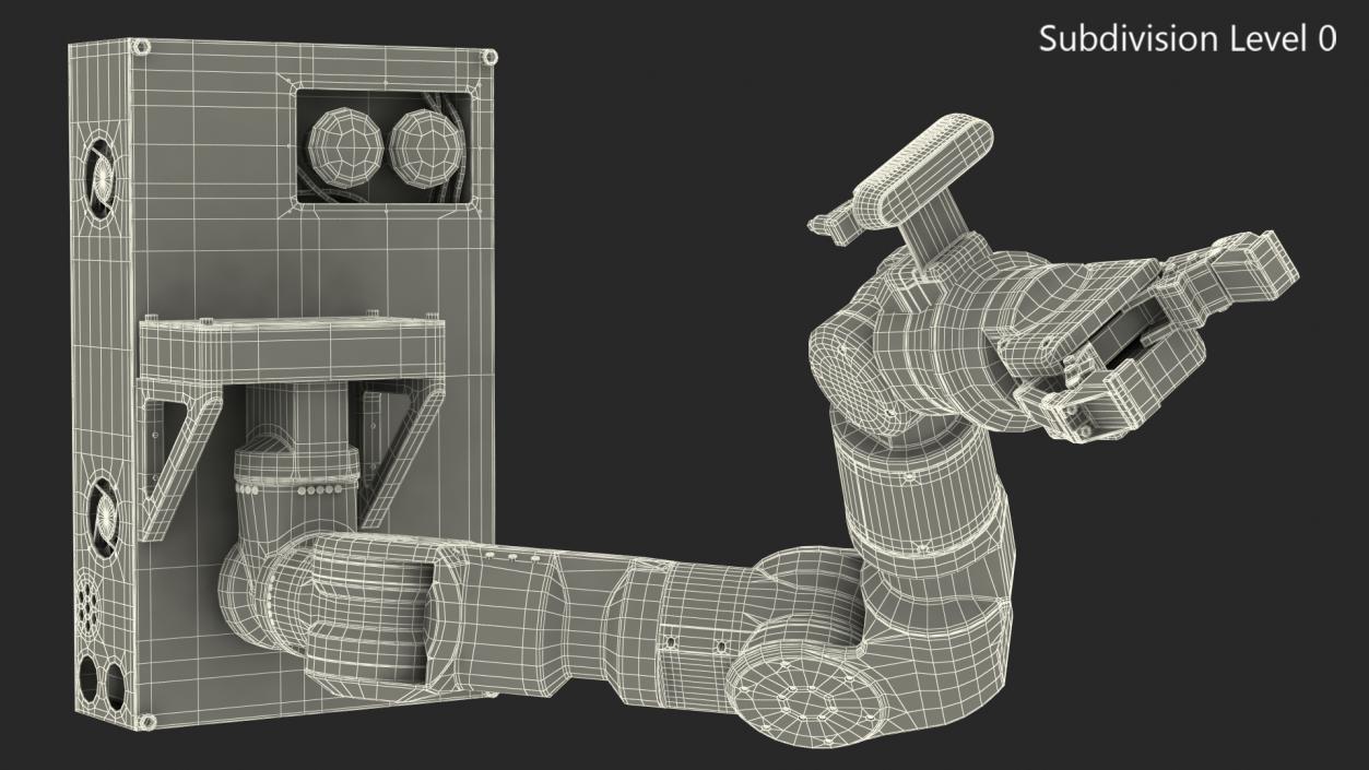 3D model GITAI S1 Space Robot Work