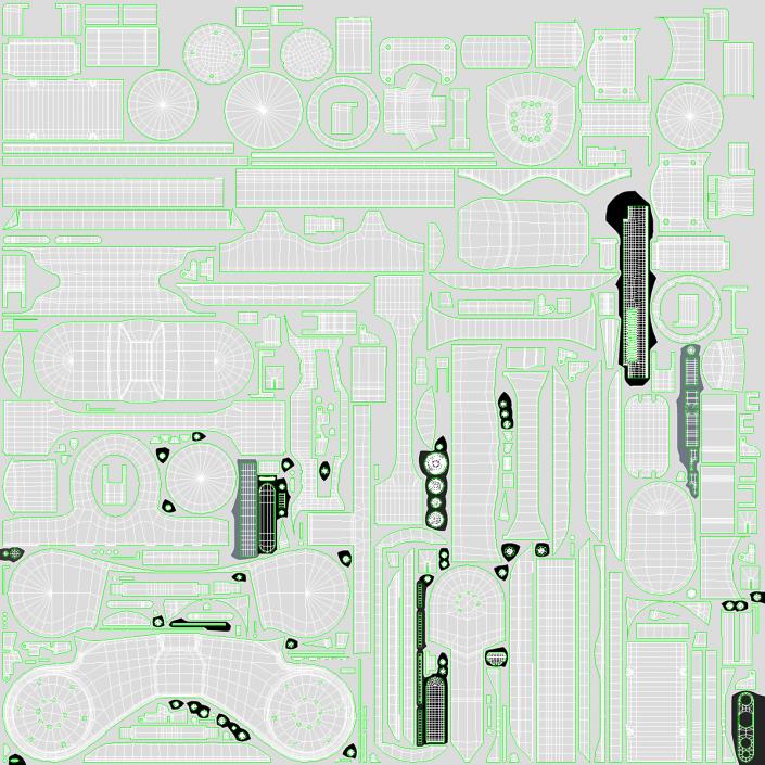 3D model GITAI S1 Space Robot Work