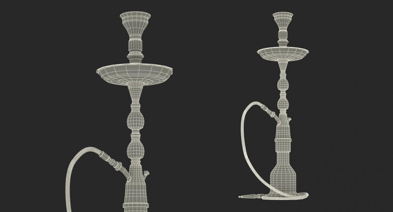 Cigarette Hookah and Tobacco Pipe 3D Models Collection 3D model