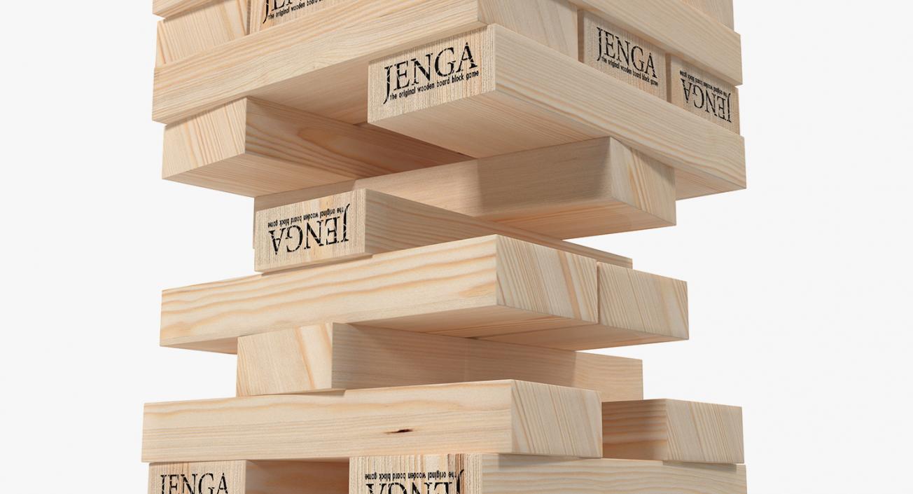 3D Jenga Tower