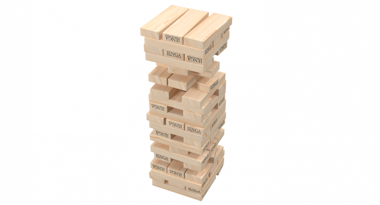 3D Jenga Tower