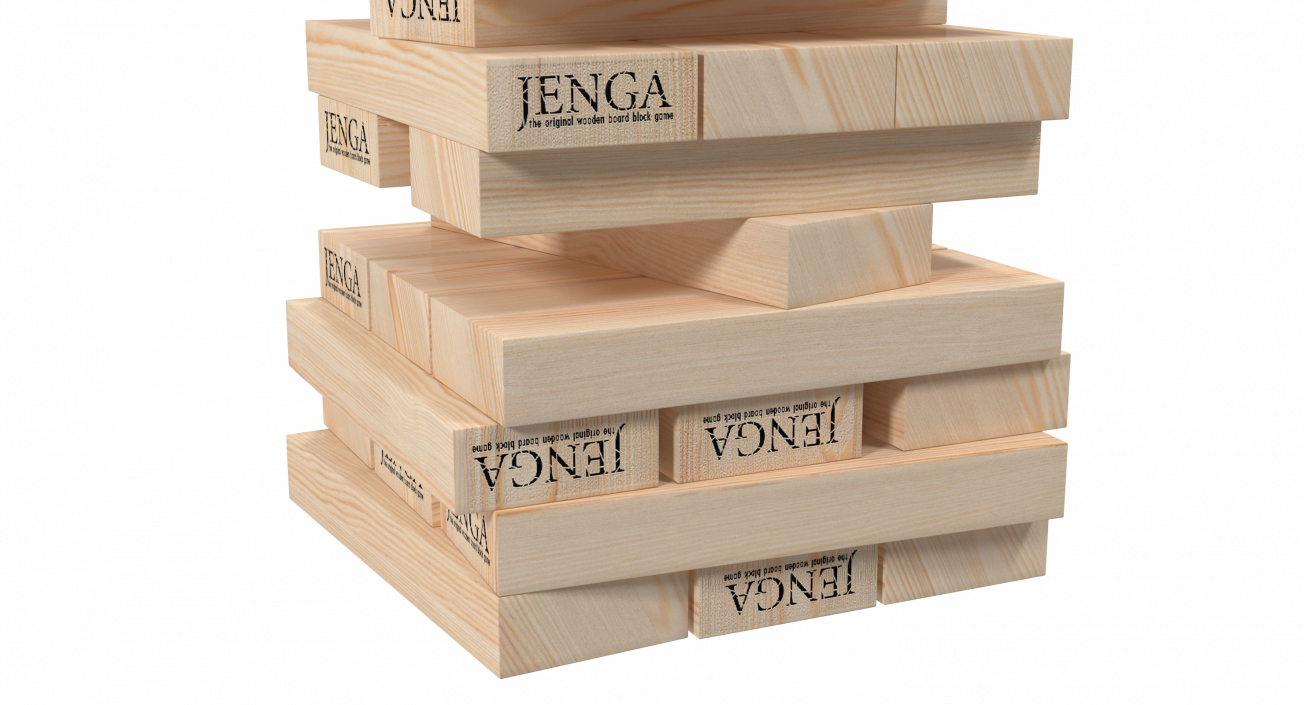 3D Jenga Tower