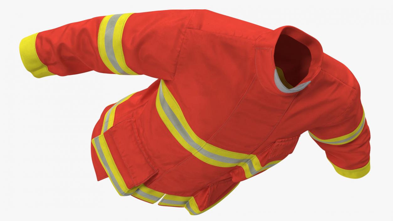 Firefighting Coat 3D