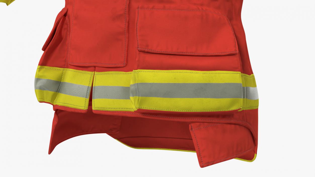 Firefighting Coat 3D