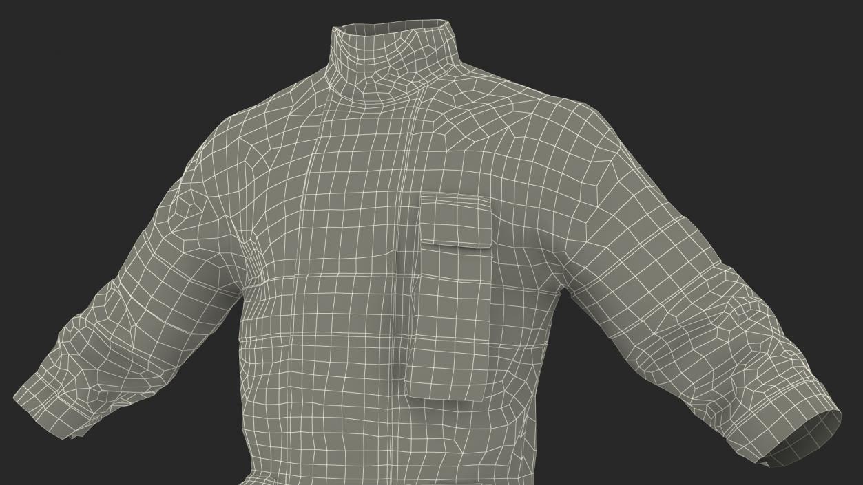 Firefighting Coat 3D