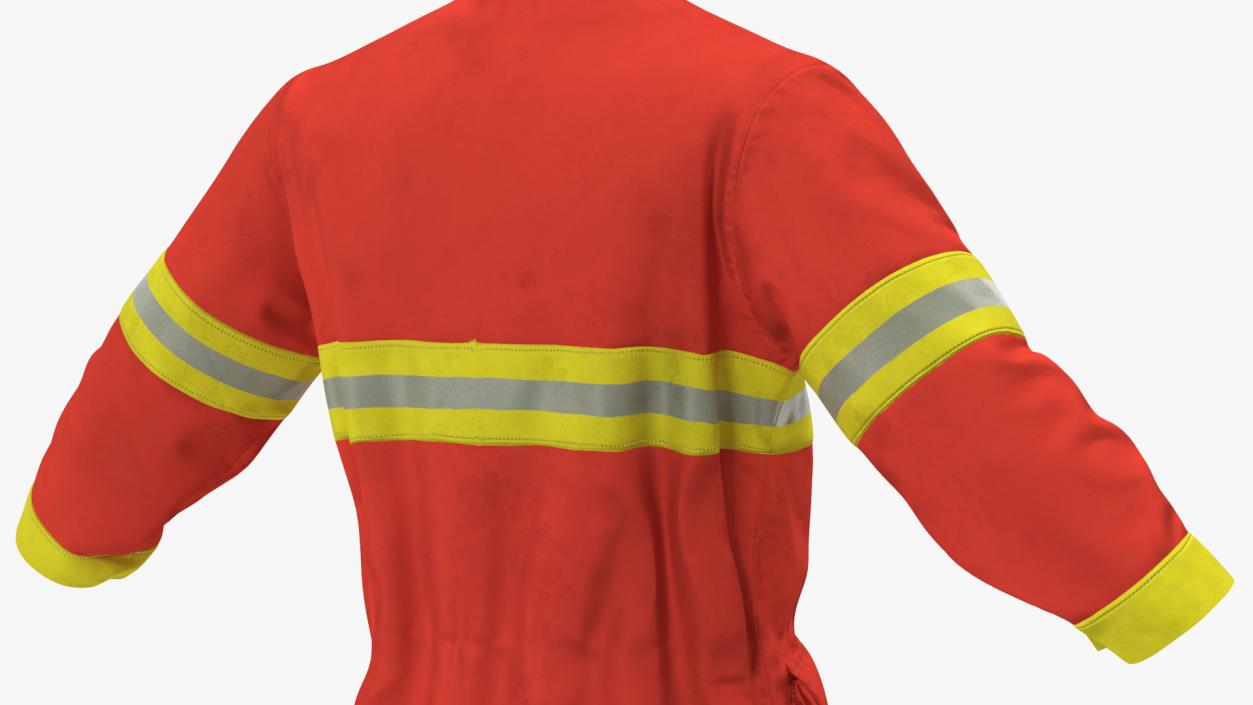 Firefighting Coat 3D