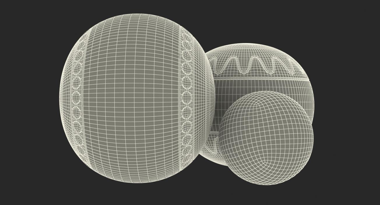 3D Sport Balls Big 3D Models Collection 2 model