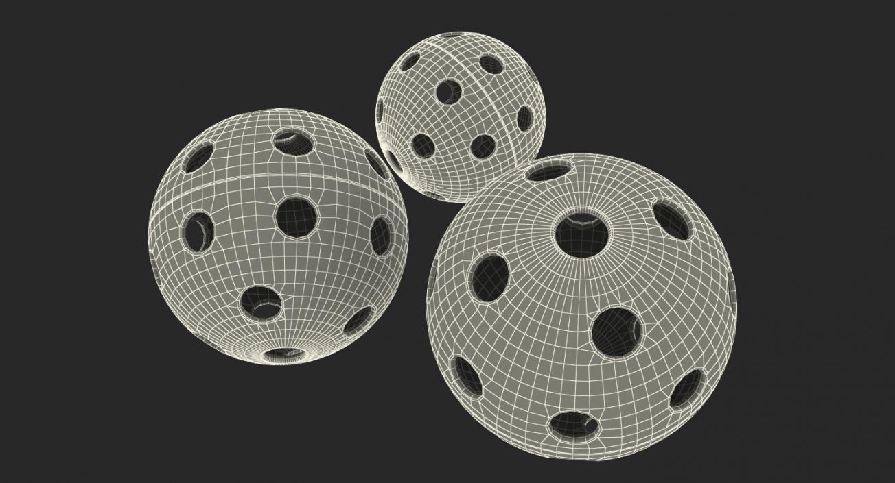 3D Sport Balls Big 3D Models Collection 2 model