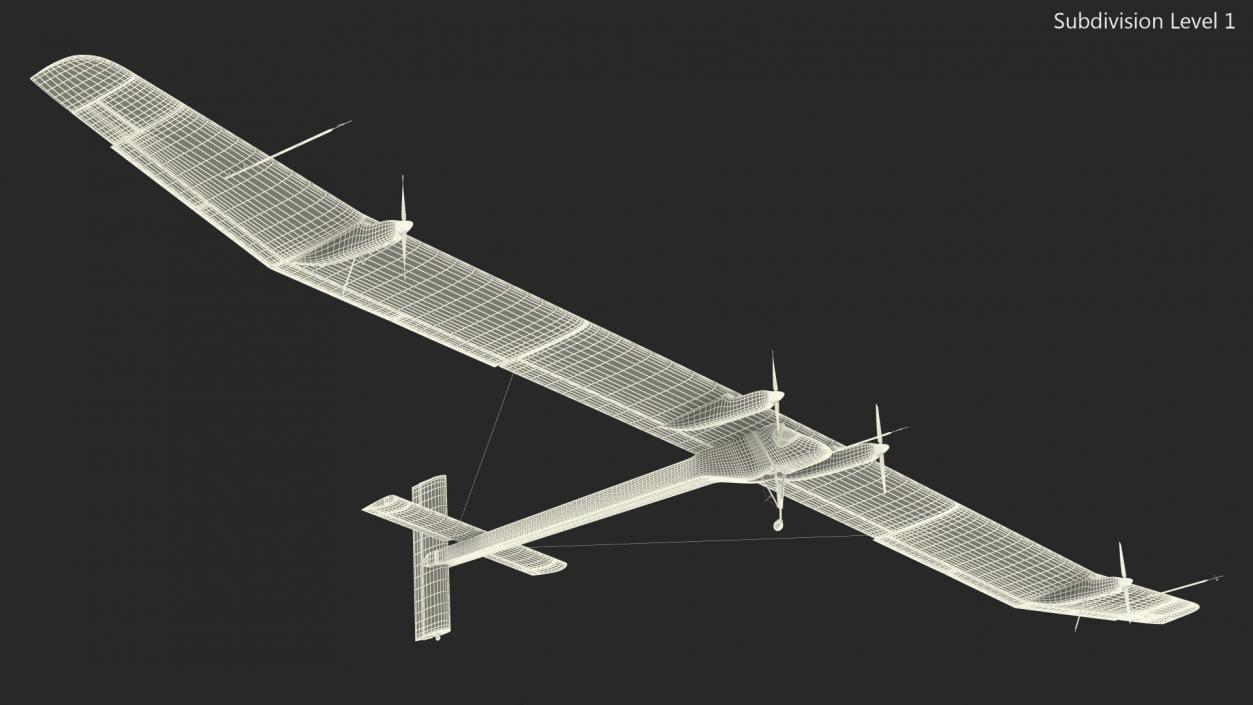 3D Solar Energy Airplane