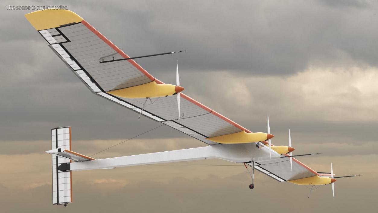 3D Solar Energy Airplane