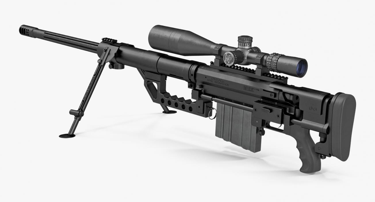 3D Sniper Rifle CheyTac Intervention M200 model