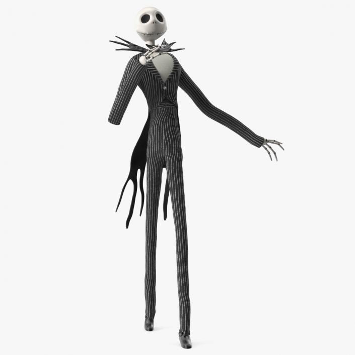 Character Jack Skellington Walking 3D model